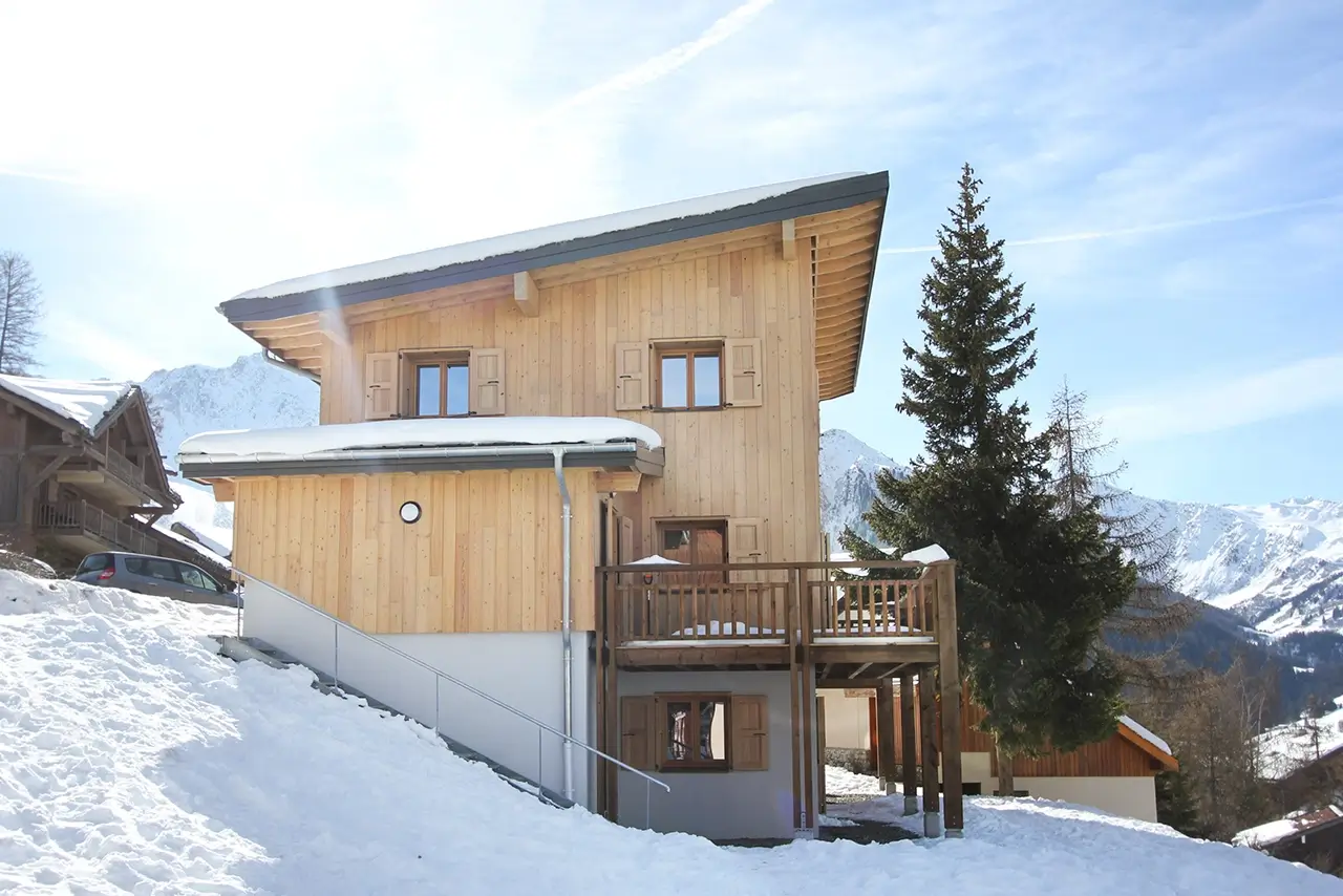 Rénovation d'un chalet à Peisey-Vallandry (73) - pignon