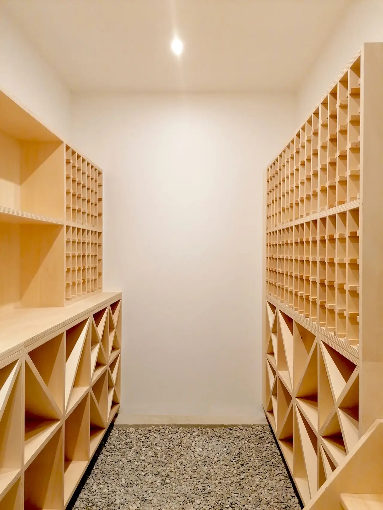 Rénovation d'une cave à vin