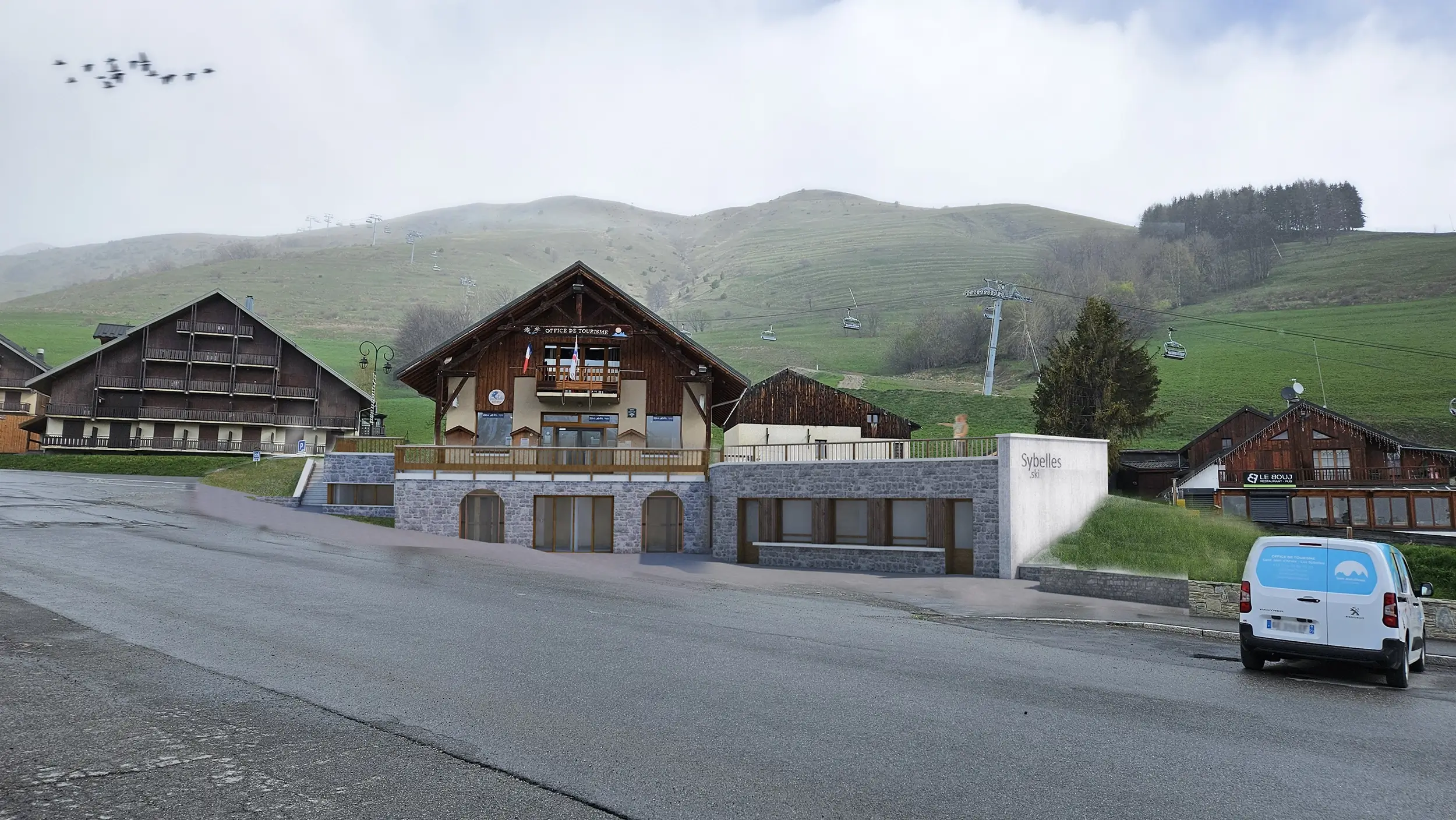 Guichets de l'office du tourisme